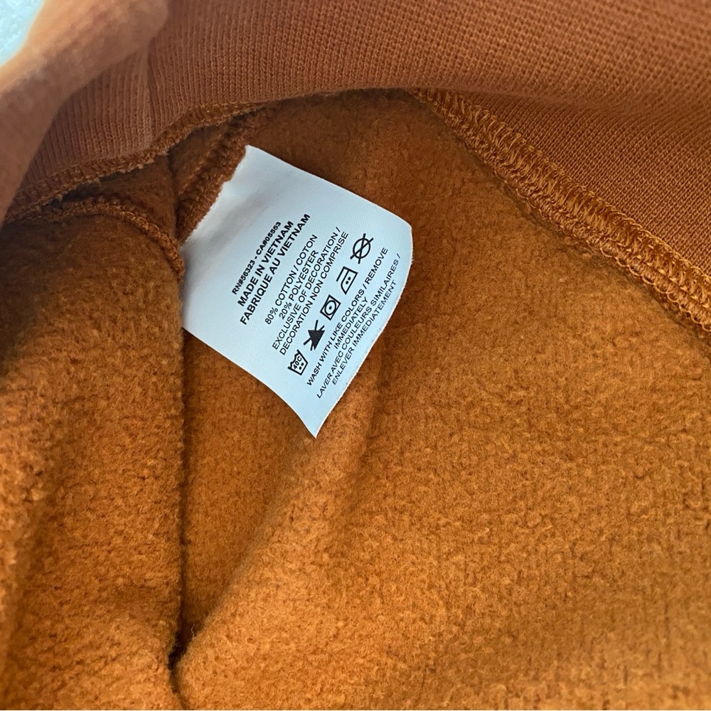 Nike Sportswear Club Fleece Rust Crewneck size Large - Picture 4 of 5